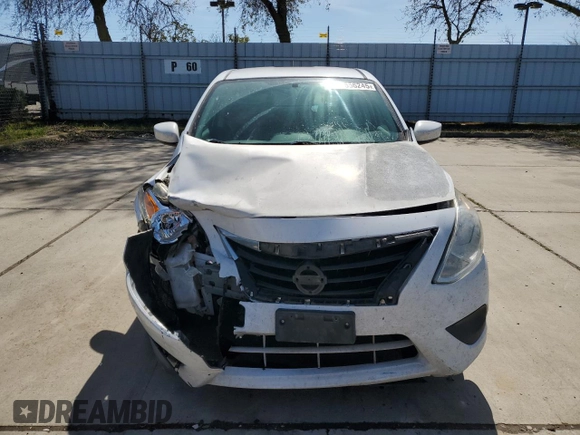 2016 Nissan Versa SV with VIN 3N1CN7AP6GL866143, listed as a Copart auction lot 49656245 with 133,419 mi miles and Salvage Title. Bid and sale history available at carsss.com. Image 5.