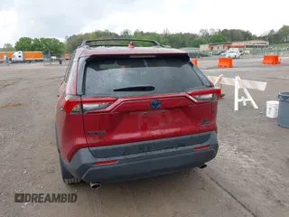 2023 Toyota RAV4 Hybrid XLE with VIN 4T3RWRFV0PU089720, listed as a IAAI auction lot 42016001 with 19,499 mi miles. Bid and sale history available at carsss.com. Image 16.