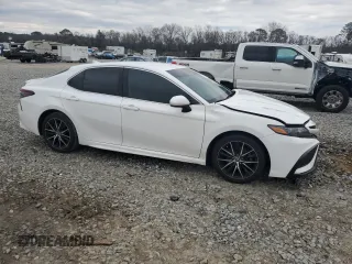 2021 Toyota Camry SE Nightshade with VIN 4T1G11AK8MU517316, listed as a Copart auction lot 45711545 with 107,330 mi miles and Salvage Title. Bid and sale history available at carsss.com. Image 4.