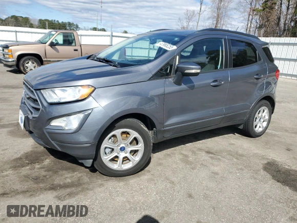 2018 Ford EcoSport SE with VIN MAJ3P1TE9JC233998, listed as a Copart auction lot 47965255 with 65,317 mi miles and Salvage Title. Bid and sale history available at DreamBid. Image 1.