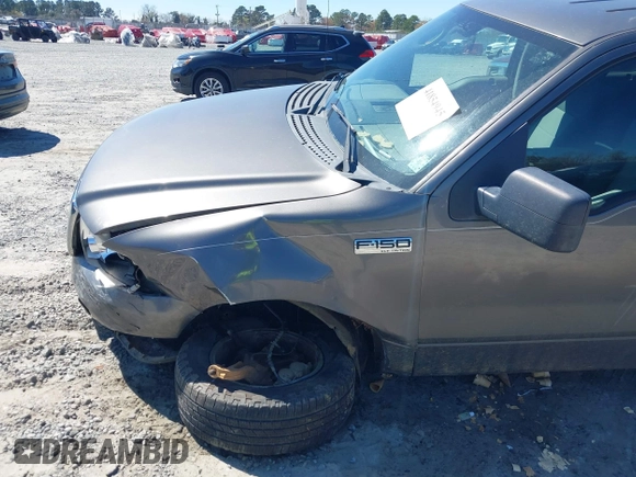 2008 Ford F-150 XL with VIN 1FTRW12W18FB31234, listed as a IAAI auction lot 41854945 with 374,269 mi miles. Bid and sale history available at carsss.com. Image 6.