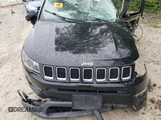 2019 Jeep Compass Latitude with VIN 3C4NJCBB0KT855595, listed as a Copart auction lot 58997955 with Not provided miles and Salvage title. Bid and sale history available at DreamBid. Image 12.