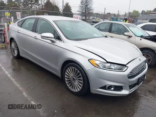 2016 Ford Fusion Titanium with VIN 3FA6P0K91GR360914, listed as a IAAI auction lot 41833665 with 107,367 mi miles and . Bid and sale history available at DreamBid. Image 1.