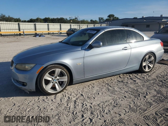 2010 BMW 3 Series 335i with VIN WBAWL7C50AP474179, listed as a Copart auction lot 83884944 with 0 mi miles and Clean Title. Bid and sale history available at carsss.com. Image 1.