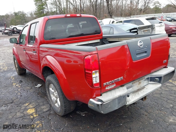 2009 Nissan Frontier SE with VIN 1N6AD07U99C411911, listed as a IAAI auction lot 41553405 with 108,734 mi miles. Bid and sale history available at carsss.com. Image 3.