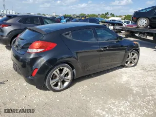 2013 Hyundai Veloster w/Gray Int with VIN KMHTC6AD5DU165027, listed as a Copart auction lot 76554534 with 126,980 mi miles and Clean Title. Bid and sale history available at carsss.com. Image 3.