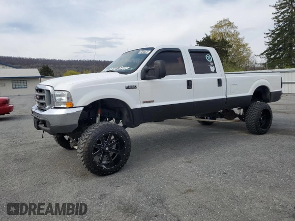 2004 Ford F-350 XL with VIN 1FTSW31P64ED75758, listed as a Copart auction lot 54045575 with 185,254 mi miles and Clean Title. Bid and sale history available at DreamBid. Image 1.