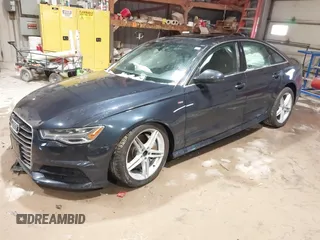 2018 Audi A6 Premium Plus with VIN WAUG8AFC1JN018586, listed as a IAAI auction lot 41835464 with 68,422 mi miles. Bid and sale history available at carsss.com. Image 17.