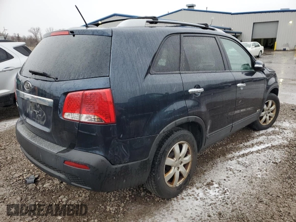 2012 Kia Sorento LX with VIN 5XYKTCA67CG245512, listed as a Copart auction lot 51487605 with 155,442 mi miles and Clean Title. Bid and sale history available at DreamBid. Image 3.