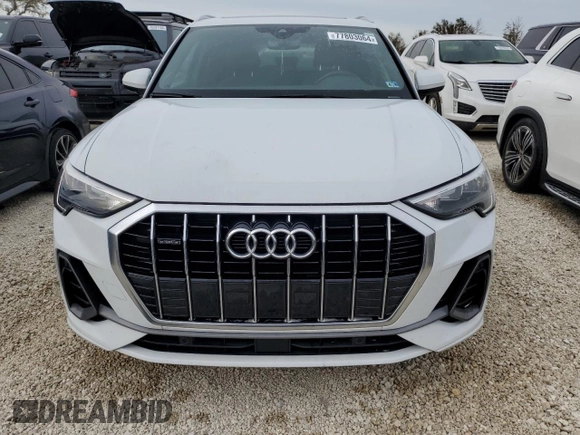 2019 Audi Q3 S line Premium with VIN WA1DECF32K1086585, listed as a Copart auction lot 77803064 with 67,991 mi miles and Non repairable. Bid and sale history available at DreamBid. Image 5.