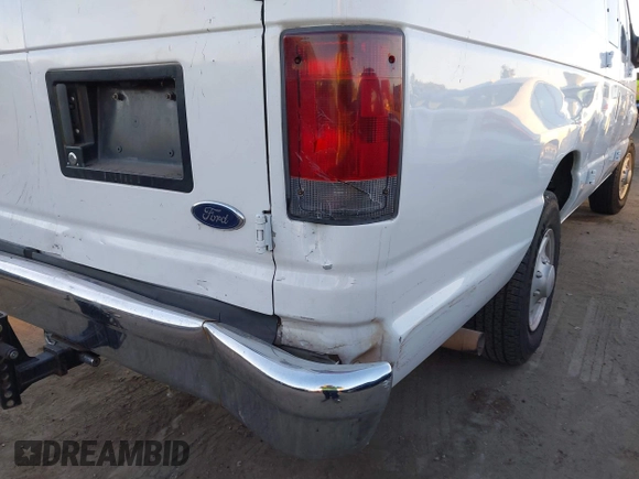 2008 Ford Econoline Cargo Commercial with VIN 1FTNS24L18DA11772, listed as a IAAI auction lot 41025371 with 223,532 mi miles and . Bid and sale history available at DreamBid. Image 6.