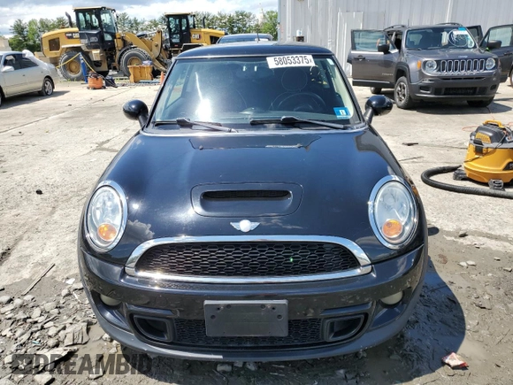 2012 MINI Hardtop S with VIN WMWSV3C57CTY25293, listed as a Copart auction lot 58053375 with 96,724 mi miles and Salvage title. Bid and sale history available at DreamBid. Image 5.