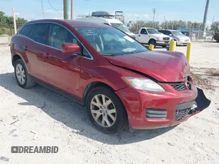 2008 Mazda CX-7 Sport with VIN JM3ER293380208154, listed as a IAAI auction lot 41620053 with 189,133 mi miles. Bid and sale history available at carsss.com. Image 1.