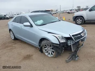 2017 Cadillac ATS Sedan RWD with VIN 1G6AA5RX9H0190684, listed as a IAAI auction lot 41589501 with 68,508 mi miles. Bid and sale history available at carsss.com. Image 1.