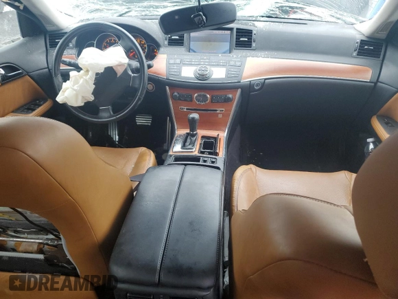 2007 Infiniti M45 Sport with VIN JNKBY01E67M402716, listed as a Copart auction lot 48189115 with 55,259 mi miles and Salvage Title. Bid and sale history available at carsss.com. Image 8.
