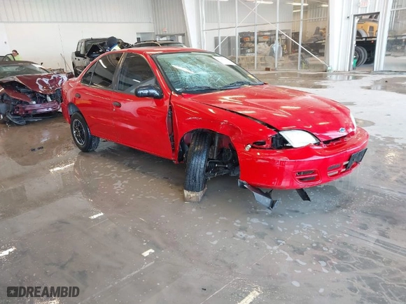 2001 Chevrolet Cavalier with VIN 1G1JC524817376178, listed as a IAAI auction lot 41366206 with 1 mi miles. Bid and sale history available at carsss.com. Image 1.