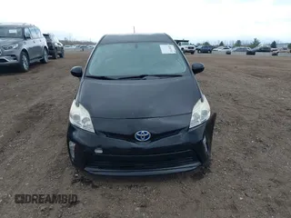 2013 Toyota Prius One with VIN JTDKN3DU9D5555689, listed as a IAAI auction lot 42041510 with 116,597 mi miles. Bid and sale history available at carsss.com. Image 12.