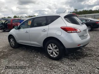 2013 Nissan Murano S with VIN JN8AZ1MU0DW211042, listed as a Copart auction lot 73593734 with 111,107 mi miles and Salvage Title. Bid and sale history available at carsss.com. Image 2.