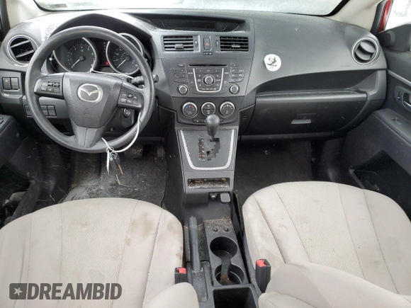 2014 Mazda 5 Sport with VIN JM1CW2BL5E0172739, listed as a Copart auction lot 37702334 with 105,329 mi miles and Salvage Title. Bid and sale history available at DreamBid. Image 8.
