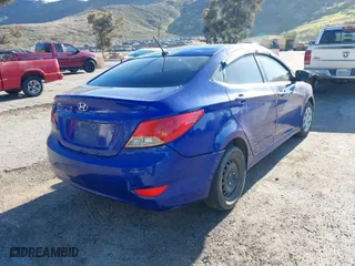 2013 Hyundai Accent GLS with VIN KMHCT4AE4DU462612, listed as a IAAI auction lot 41757907 with 177,171 mi miles. Bid and sale history available at carsss.com. Image 4.
