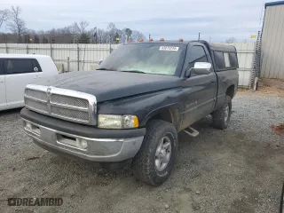 1994 Dodge Ram 1500 with VIN 3B7HF16Z4RM561275, listed as a Copart auction lot 43076245 with 0 mi miles and Salvage Title. Bid and sale history available at carsss.com. Image 1.