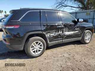 2024 Jeep Grand Cherokee Laredo X с VIN 1C4RJGAG9RC684597, выставлен на аукционе Copart как лот 86364804 с пробегом 24 690 миль миль и Чистый • Clean title. История ставок и продаж доступна на DreamBid. Изображение 3.