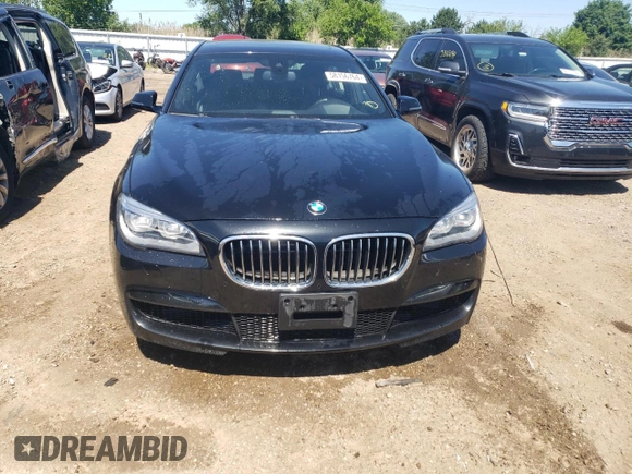 2014 BMW 7 Series ALPINA B7 xDrive with VIN WBAYF8C51ED653036, listed as a Copart auction lot 58156764 with 116,611 mi miles and Salvage Title. Bid and sale history available at DreamBid. Image 5.