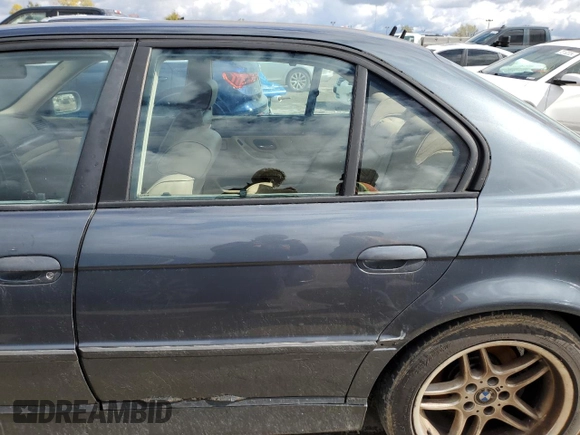 2001 BMW 7 Series 740iA with VIN WBAGG83421DN81922, listed as a Copart auction lot 76192094 with 0 mi miles and Clean Title. Bid and sale history available at carsss.com. Image 10.