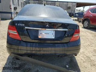 2012 Mercedes-Benz C-Class C 250 Sport with VIN WDDGF4HB9CR234251, listed as a Copart auction lot 52207845 with 0 mi miles and Salvage Title. Bid and sale history available at carsss.com. Image 6.