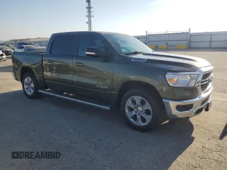 2021 Ram 1500 Big Horn z VIN 1C6RREFM8MN630286, wystawiony jako Copart lot #52309255 z przebiegiem 101 138 mil mil oraz Szkoda całkowita • Salvage title. Historia ofert i sprzedaży dostępna na DreamBid. Obrazek 4.