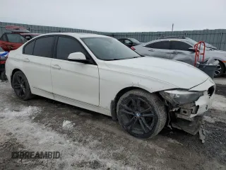 2015 BMW 3 Series 320i xDrive with VIN WBA3C3C54FP663971, listed as a Copart auction lot 45174765 with 158,500 mi miles and Salvage Title. Bid and sale history available at carsss.com. Image 4.