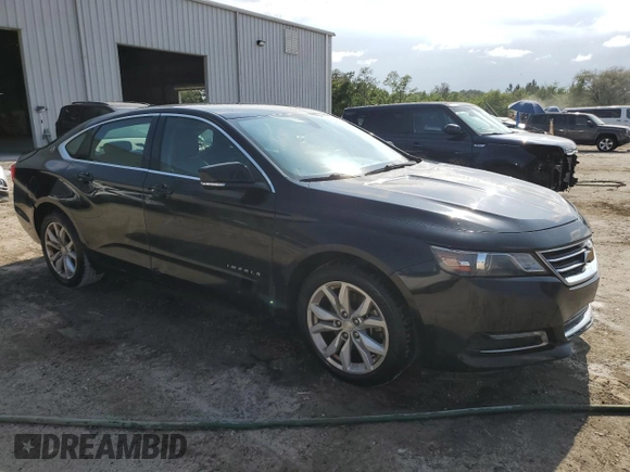 2018 Chevrolet Impala LT with VIN 2G1105S35J9119381, listed as a Copart auction lot 54909595 with 167,464 mi miles and Salvage Title. Bid and sale history available at DreamBid. Image 4.