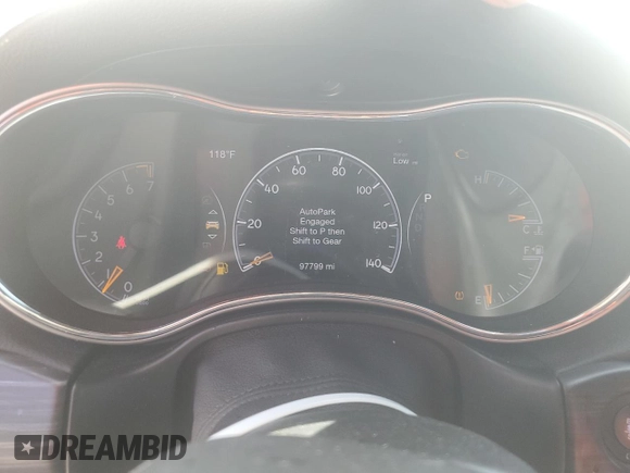 2019 Jeep Grand Cherokee Altitude with VIN 1C4RJEAG7KC672863, listed as a Copart auction lot 56233795 with 97,799 mi miles and Salvage title. Bid and sale history available at DreamBid. Image 9.