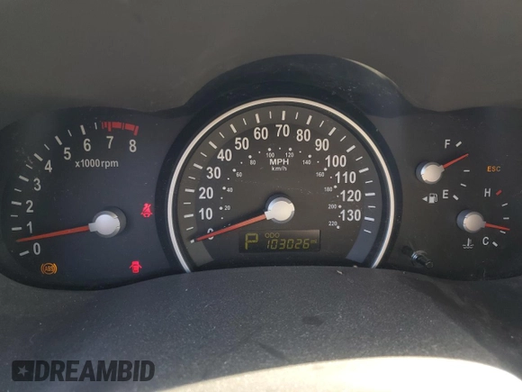 2012 Kia Sedona LX with VIN KNDMG4C77C6503605, listed as a Copart auction lot 77481894 with 103,026 mi miles and Salvage Title. Bid and sale history available at carsss.com. Image 9.