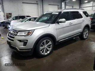 2018 Ford Explorer Limited z VIN 1FM5K8F88JGA85573, wystawiony jako Copart lot #86690844 z przebiegiem 64 644 mil mil oraz Szkoda całkowita • Salvage title. Historia ofert i sprzedaży dostępna na DreamBid. Obrazek 1.