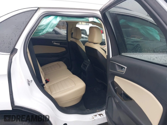 2020 Ford Edge SEL with VIN 2FMPK4J96LBA34763, listed as a IAAI auction lot 41684170 with 16,826 mi miles. Bid and sale history available at carsss.com. Image 8.