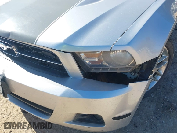 2012 Ford Mustang V6 Premium with VIN 1ZVBP8AM1C5224001, listed as a IAAI auction lot 41385559 with 165,123 mi miles. Bid and sale history available at carsss.com. Image 6.