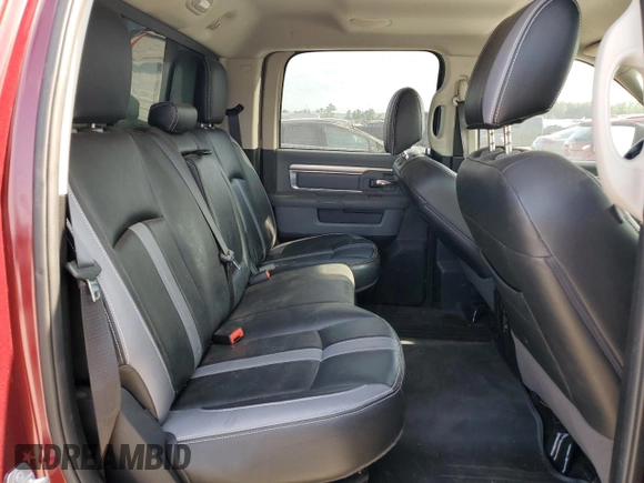 2016 Ram 1500 Big Horn with VIN 1C6RR6LM3GS201573, listed as a Copart auction lot 53261195 with 53,832 mi miles and Clean Title. Bid and sale history available at carsss.com. Image 10.