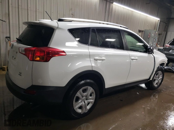 2015 Toyota RAV4 LE with VIN JTMBFREV8FJ041575, listed as a Copart auction lot 44624065 with 60,795 mi miles and Salvage Title. Bid and sale history available at carsss.com. Image 3.