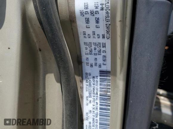 2001 Jeep Grand Cherokee Laredo с VIN 1J4GX48S11C536456, выставлен на аукционе Copart как лот 52292015 с пробегом 201 672 миль миль и Списание • Salvage title. История ставок и продаж доступна на DreamBid. Изображение 13.