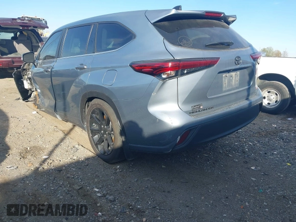 2023 Toyota Highlander L with VIN 5TDKDRAH9PS045905, listed as a IAAI auction lot 40906576 with 32,949 mi miles and . Bid and sale history available at DreamBid. Image 3.