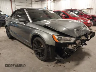 2016 Audi A3 2.0T Premium Plus with VIN WAU38LFF9G1117466, listed as a IAAI auction lot 40953853 with 73,030 mi miles. Bid and sale history available at carsss.com. Image 1.