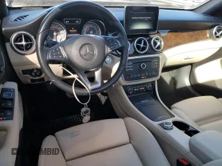 2016 Mercedes-Benz CLA 250 with VIN WDDSJ4EBXGN293738, listed as a Copart auction lot 89341895 with 57,279 mi miles and Salvage Title. Bid and sale history available at DreamBid. Image 8.