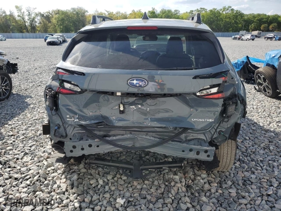 2024 Subaru Crosstrek Premium with VIN JF2GUADC9RH223182, listed as a Copart auction lot 49299455 with 23,481 mi miles and Salvage Title. Bid and sale history available at carsss.com. Image 6.
