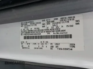 2015 Ford Transit XL с VIN 1FBZX2YM5FKB23526, выставлен на аукционе Copart как лот 46667635 с пробегом 129 058 миль миль и Списание • Salvage title. История ставок и продаж доступна на DreamBid. Изображение 13.
