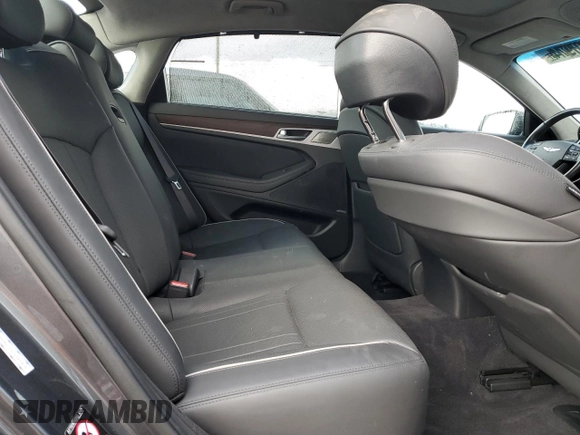 2018 Genesis G80 Ultimate with VIN KMHGN4JF3JU247979, listed as a Copart auction lot 83907914 with 43,951 mi miles and Salvage Title. Bid and sale history available at DreamBid. Image 10.