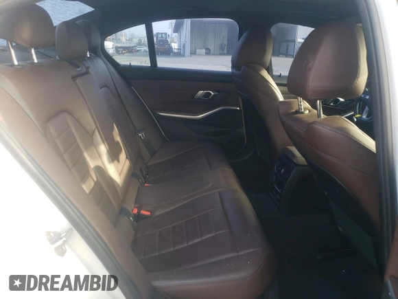 2019 BMW 3 Series 330i with VIN WBA5R1C56KFH02347, listed as a Copart auction lot 83674694 with 83,528 mi miles and Salvage Title. Bid and sale history available at carsss.com. Image 11.