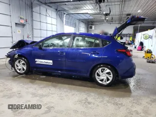 2024 Subaru Impreza with VIN JF1GUABC4R8353202, listed as a Copart auction lot 75989354 with 5,031 mi miles and Salvage Title. Bid and sale history available at carsss.com. Image 2.