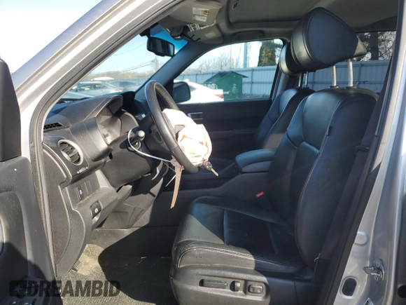 2014 Honda Pilot EX-L with VIN 5FNYF4H78EB042595, listed as a Copart auction lot 44184525 with 191,609 mi miles and Salvage title. Bid and sale history available at DreamBid. Image 7.