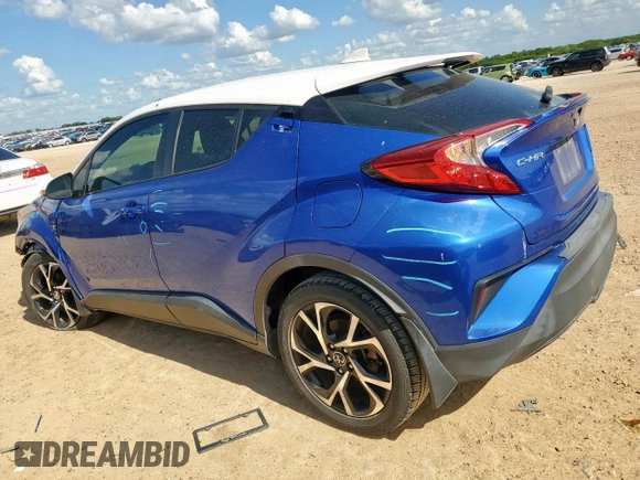 2018 Toyota C-HR XLE with VIN NMTKHMBX2JR031377, listed as a Copart auction lot 62055665 with 120,271 mi miles and Salvage title. Bid and sale history available at DreamBid. Image 2.